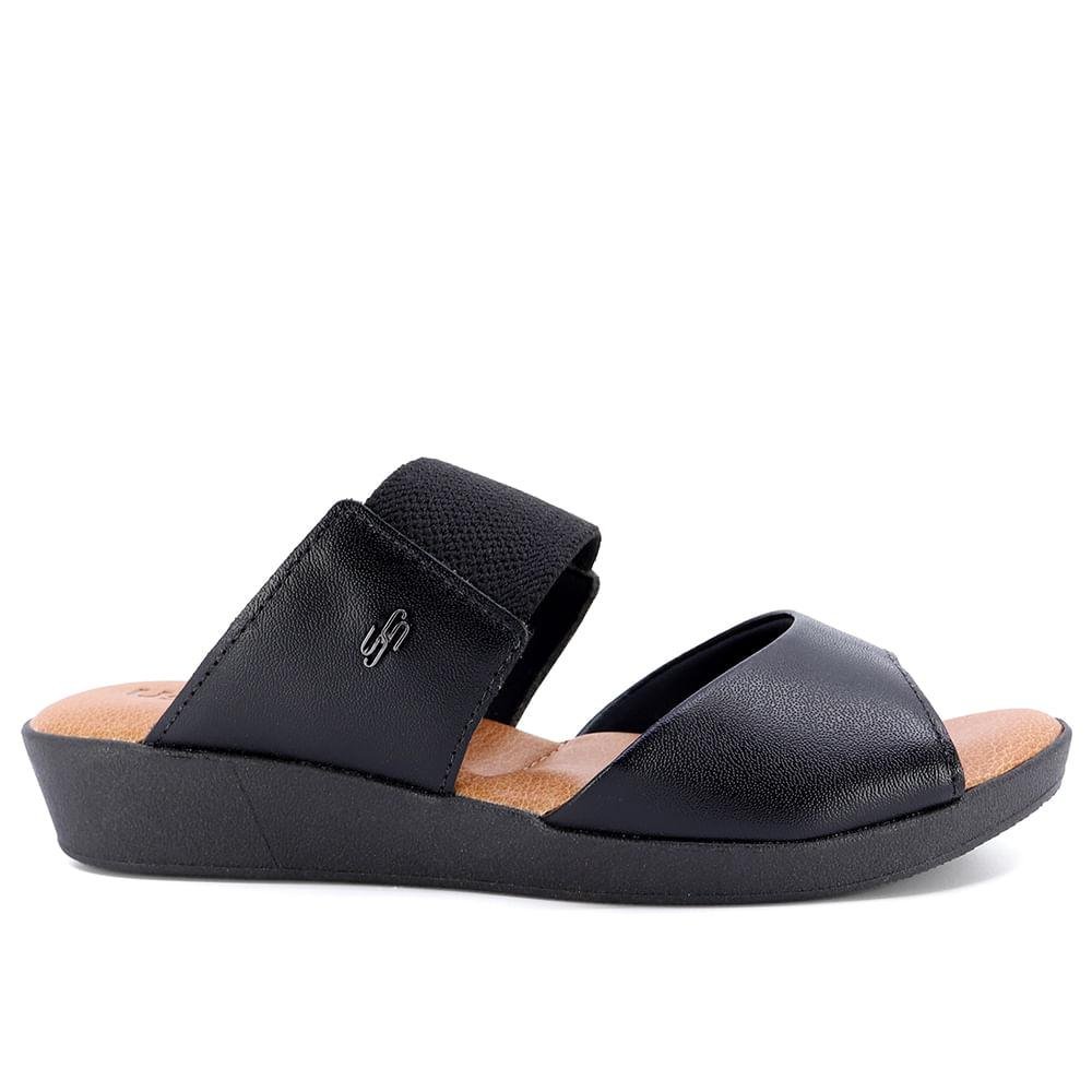 TAMANCO USAFLEX PLATAFORMA REF AG3919 FEMININO Preto 1