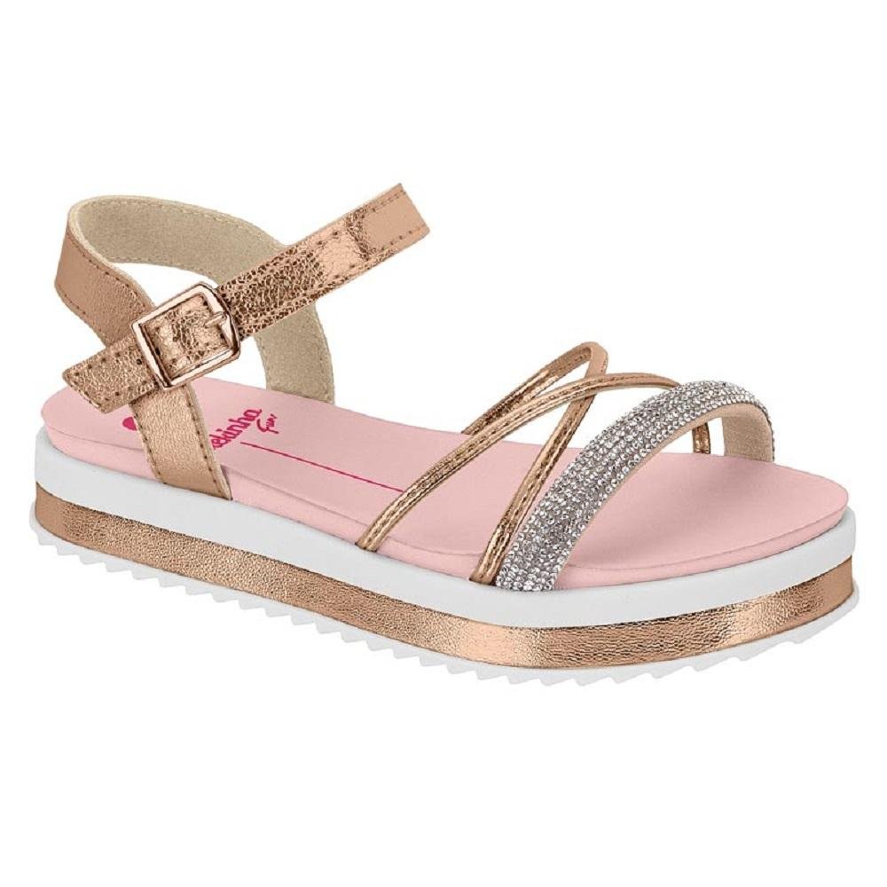 SANDALIA MOLEKINHA REF 2305.1565.27104 INFANTIL Dourado 3