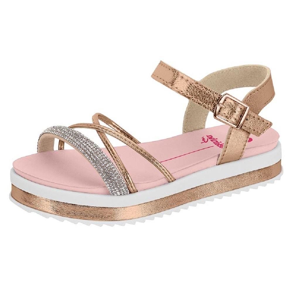 SANDALIA MOLEKINHA REF 2305.1565.27104 INFANTIL Dourado 4