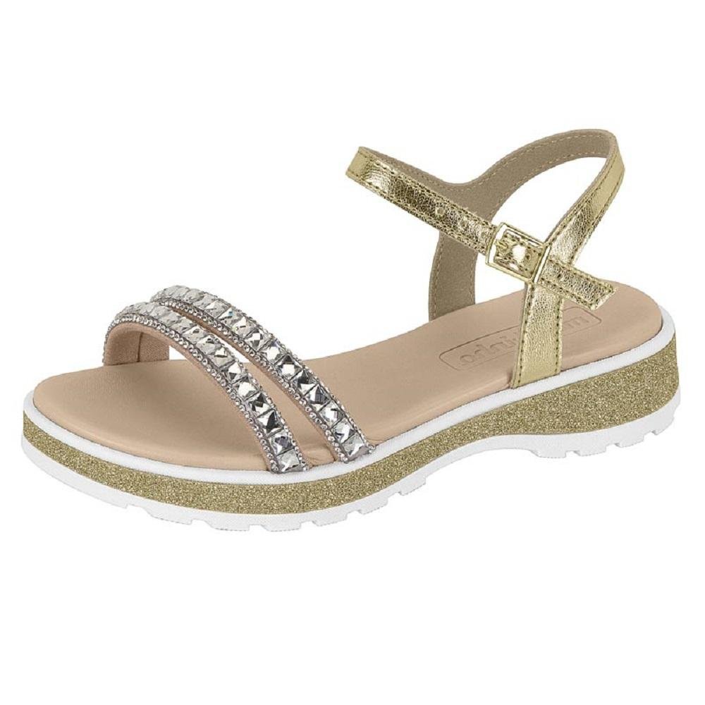 SANDALIA MOLEKINHA REF 2361.207.29201 INFANTIL Dourado 2