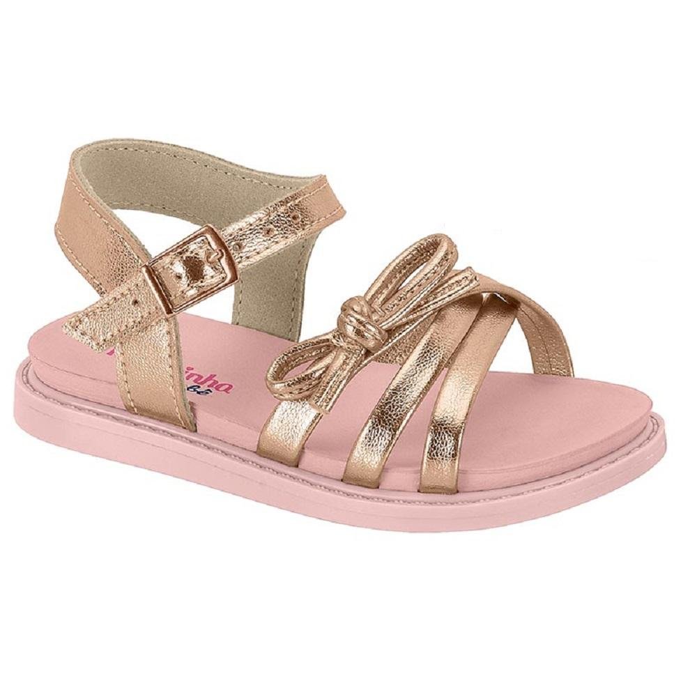 SANDALIA MOLEKINHA REF 2714.222.14710 INFANTIL Dourado 3