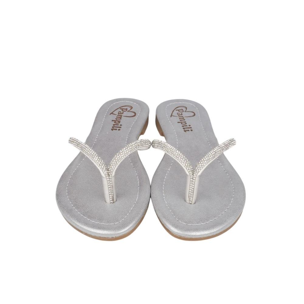 SANDALIA PAMPILI IRIS INFANTIL Prata 4