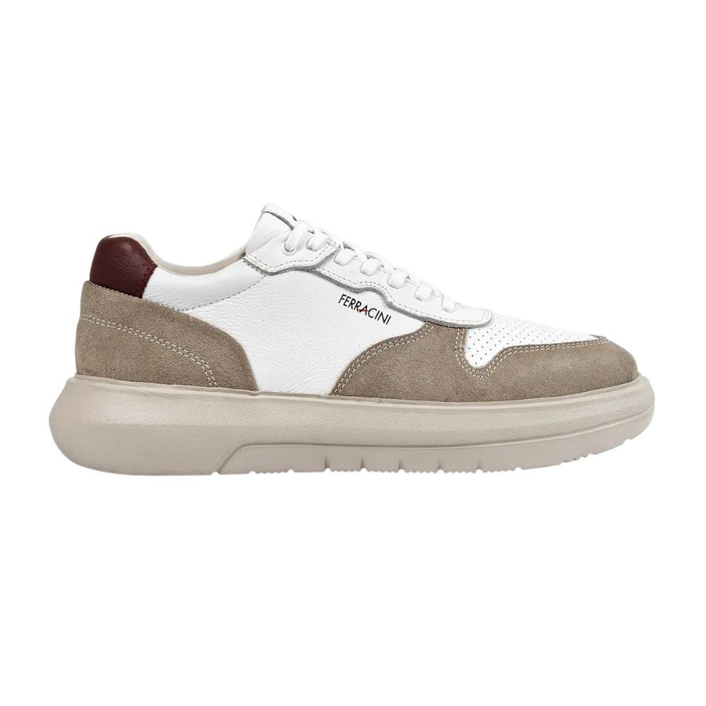 SAPATENIS FERRACINI EASY REF 8287-695 MASCULINO Branco/Bege 1