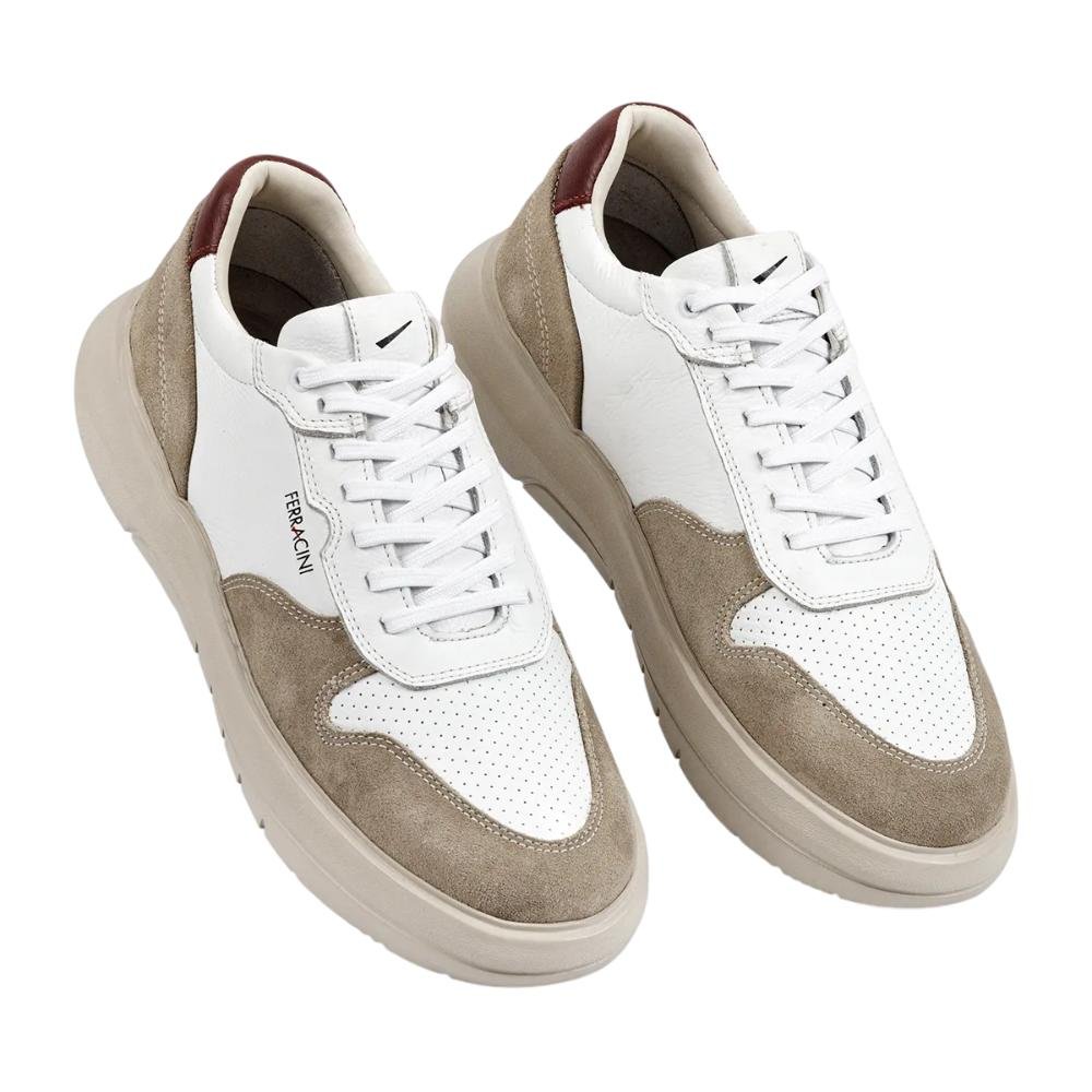SAPATENIS FERRACINI EASY REF 8287-695 MASCULINO Branco/Bege 2
