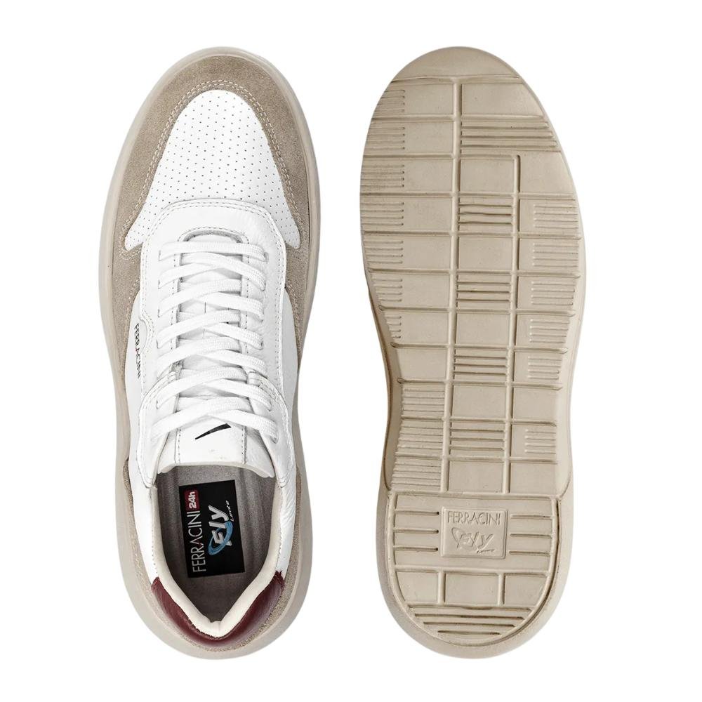 SAPATENIS FERRACINI EASY REF 8287-695 MASCULINO Branco/Bege 3