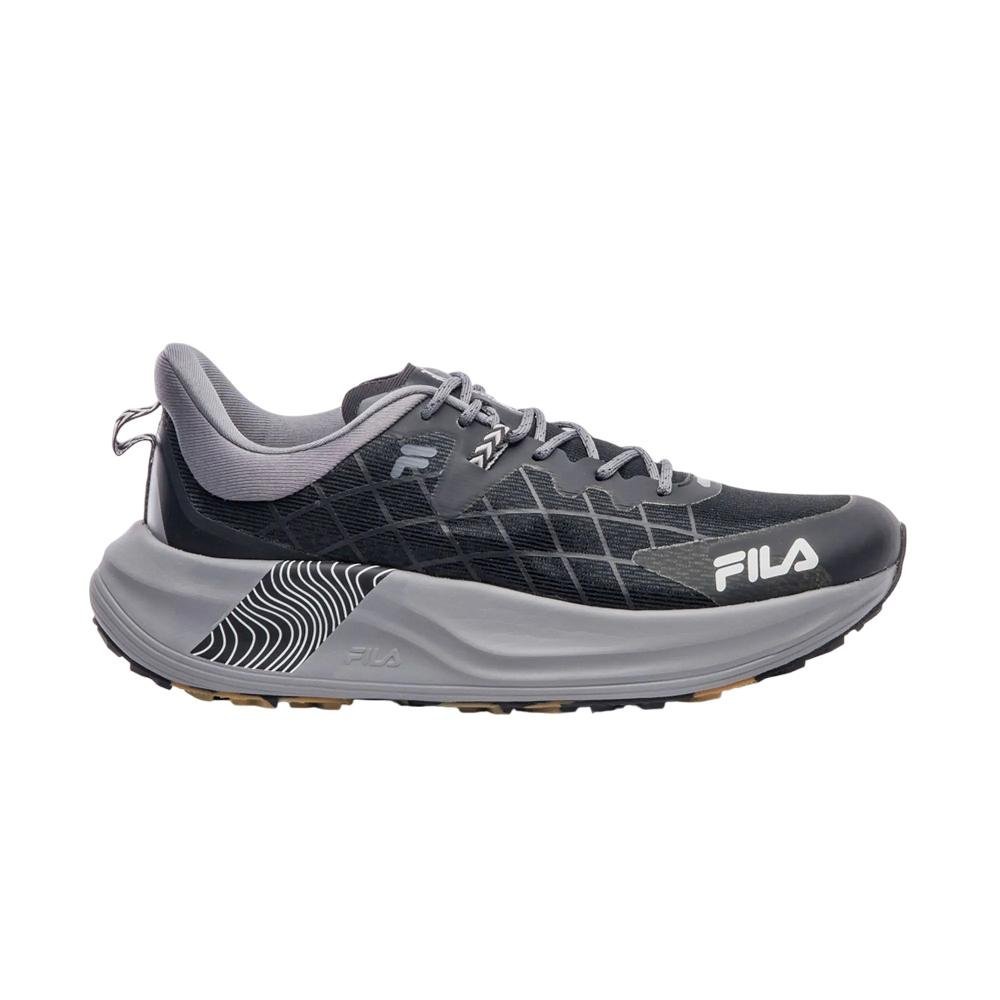TENIS FILA RACER SKYTRAIL MASCULINO Preto/Cinza 1