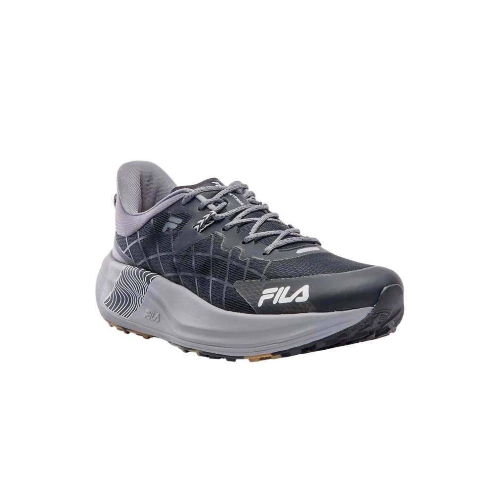 TENIS FILA RACER SKYTRAIL MASCULINO Preto/Cinza 3