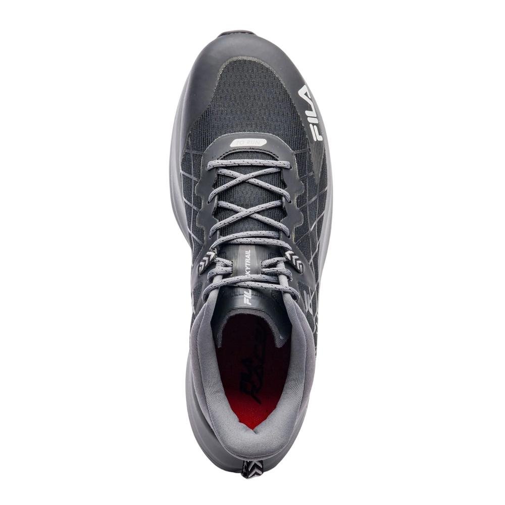 TENIS FILA RACER SKYTRAIL MASCULINO Preto/Cinza 4