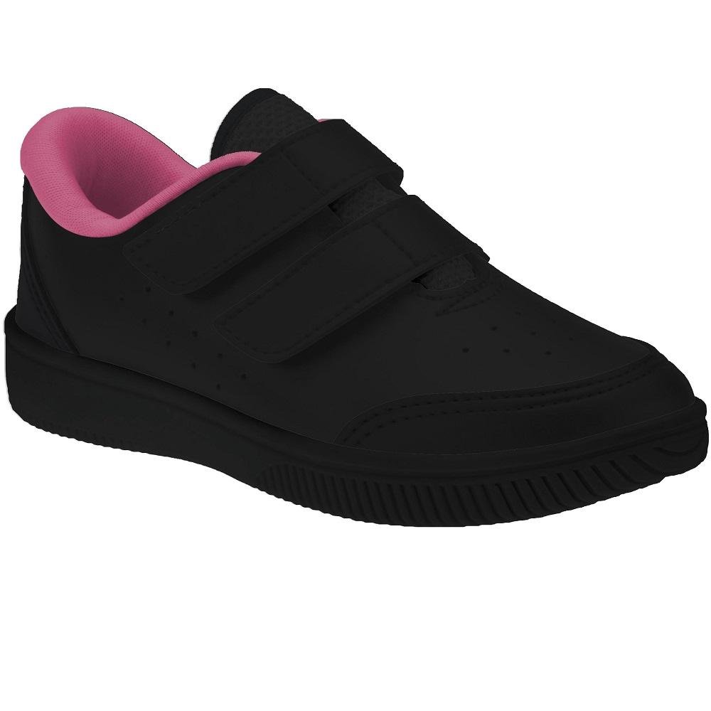 TENIS KIDY USEFULL COLLEGE Preto/Rosa 3