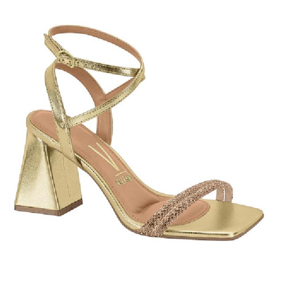 TAMANCO VIZZANO STRASS REF 6464.419.25256 FEMININO Bege/Dourado 3
