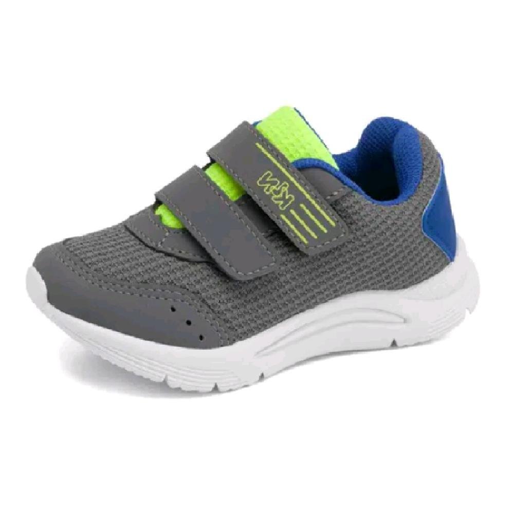 TENIS KLIN NEW SPORT MINI REF 199107000 INFANTIL Cinza/Verde 4
