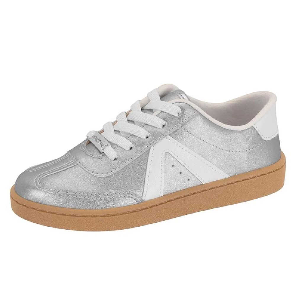 TENIS MOLEKINHA REF 2574.106.28769 INFANTIL Prata/Branco 2