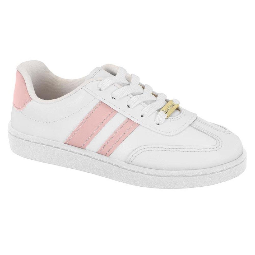 TENIS MOLEKINHA REF 2574.108.9569 INFANTIL Branco/Rosa 3