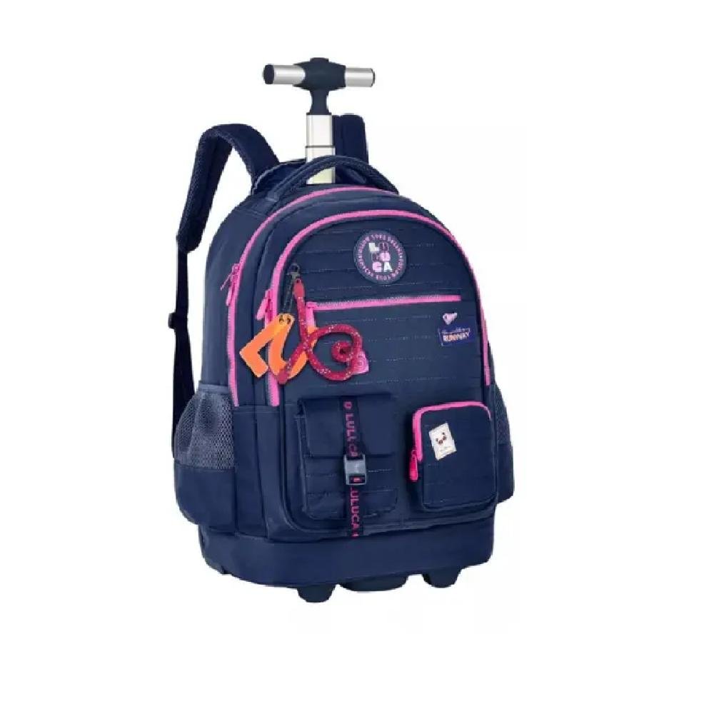 MOCHILA LULUCA DE CARRINHO 19" LU24634 Roxo 3