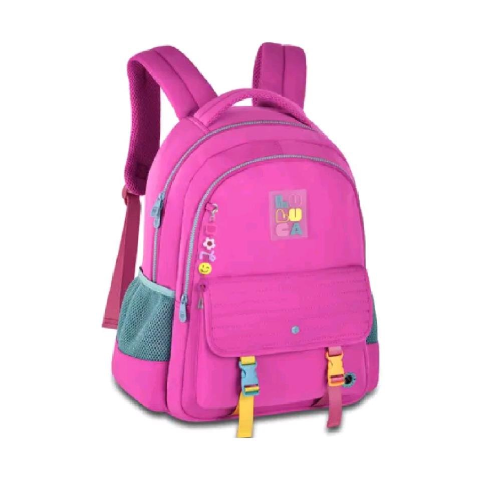 MOCHILA LULUCA DE COSTAS 17" REF LU24601 Rosa 3