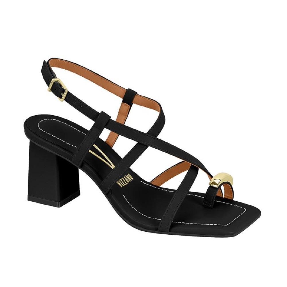 SANDALIA VIZZANO REF 6455.133.7286 FEMININO Preto 4
