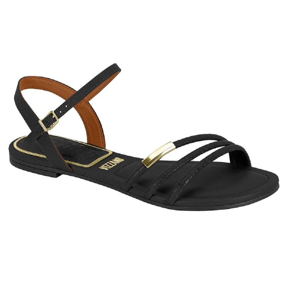 SANDALIA VIZZANO REF 6528.100.29439 FEMININO Preto 1