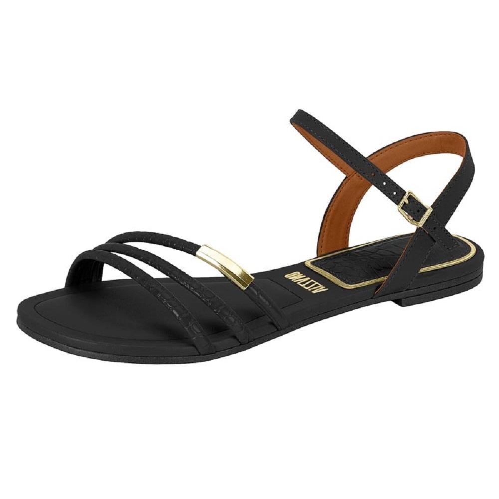 SANDALIA VIZZANO REF 6528.100.29439 FEMININO Preto 2