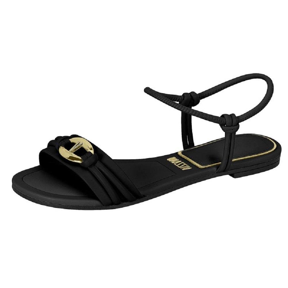 SANDALIA VIZZANO REF 6528.101.29411 FEMININO Preto 2