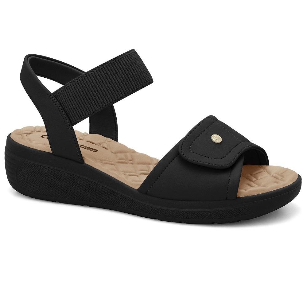 SANDALIA COMFORTFLEX REF 2486403 FEMININO Preto 3