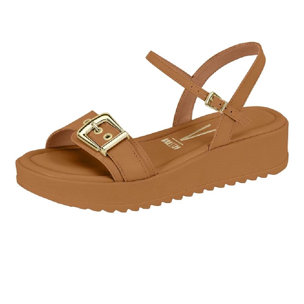 SANDALIA VIZZANO PAPETE PLATAFORMA REF 6492.322.7286 Marrom 2