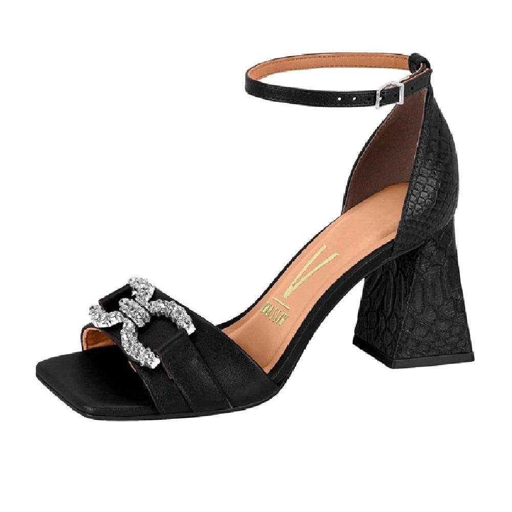 SANDALIA VIZZANO SALTO BLOCO REF 6464.139.29556 FEMININO Preto 4
