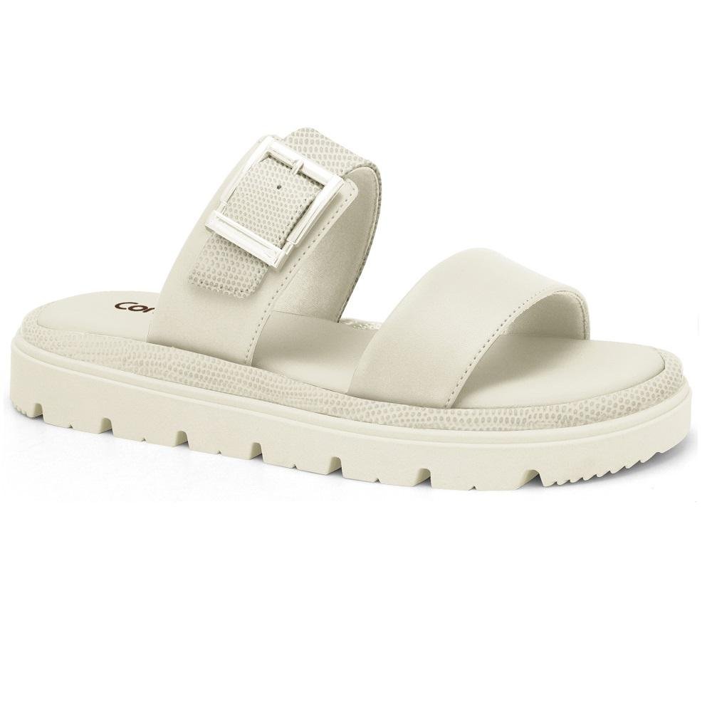 TAMANCO COMFORTFLEX FIVELA DUPLA REF 2546303 FEMININO Branco 3