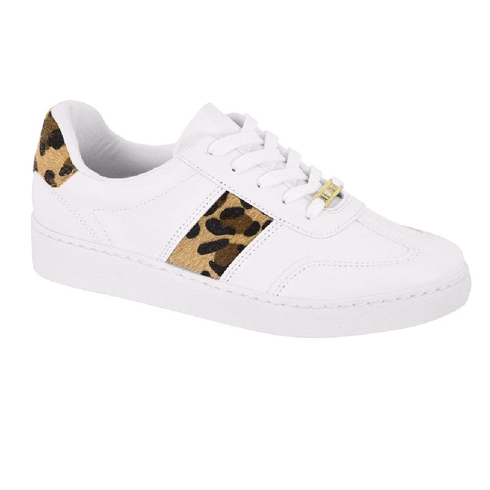 TENIS VIZZANO CASUAL ONCA REF FEMININO Branco/Bege