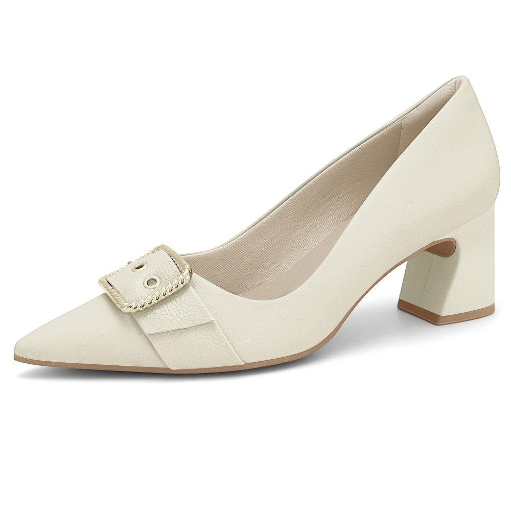 SAPATO RAMARIM VERNIZ REF 2516101 FEMININO Bege 2