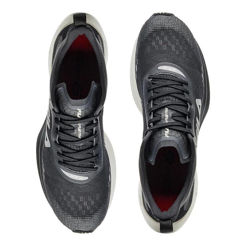 TENIS FILA KR6 FRAME MASCULINO Preto/Cinza 4