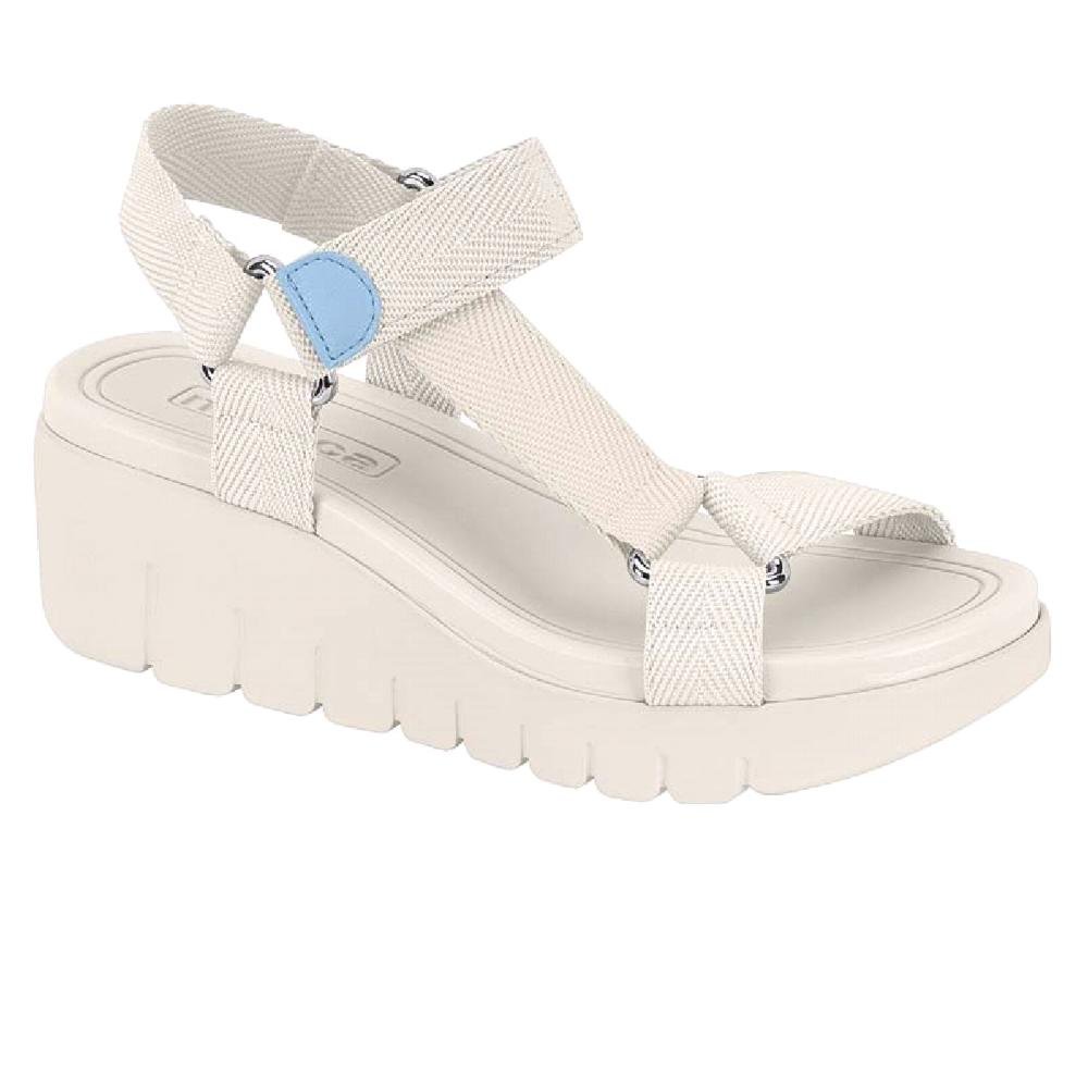 SANDALIA MOLECA PLATAFORMA REF 5536.101.26554 Branco 1