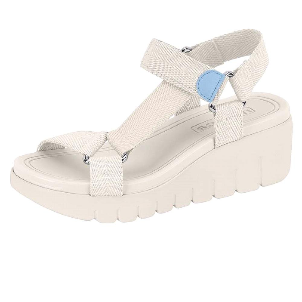 SANDALIA MOLECA PLATAFORMA REF 5536.101.26554 Branco 4