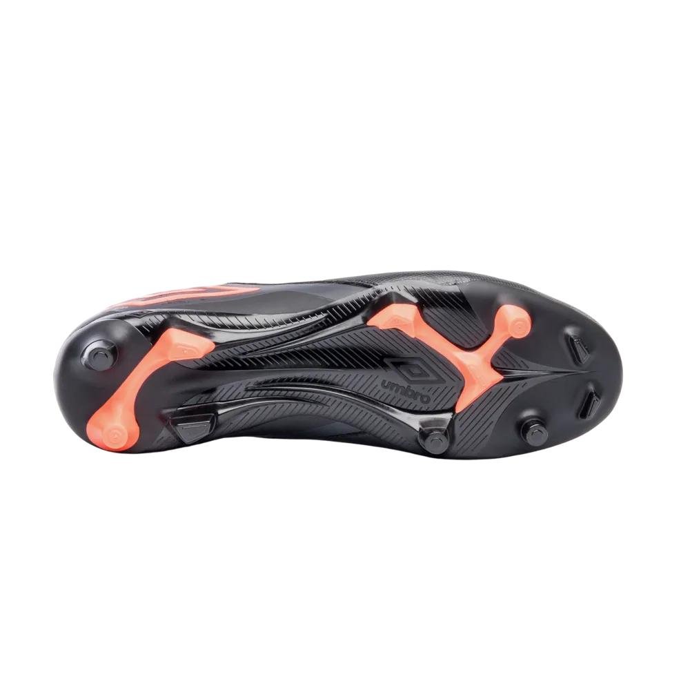 CHUTEIRA UMBRO CAMPO FIFTY VI UNISSEX Preto/Laranja 4