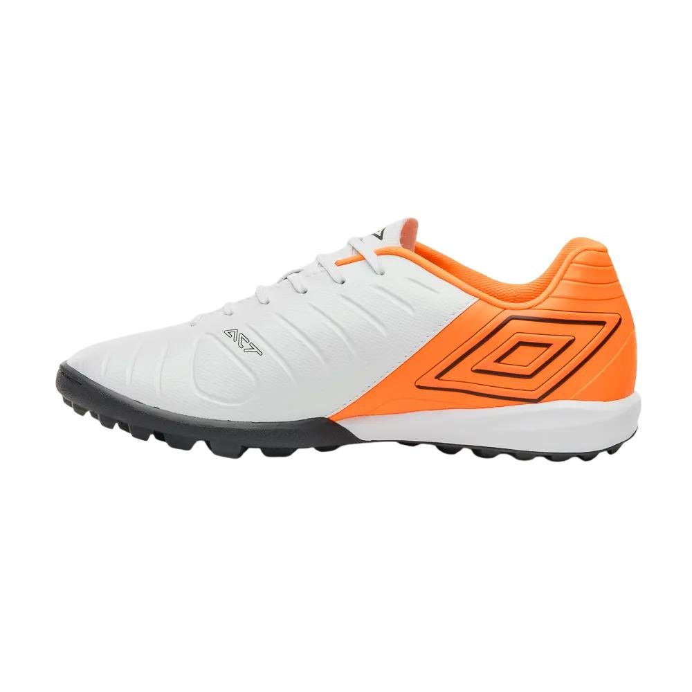 CHUTEIRA UMBRO SOCIETY FIFTY VI UNISSEX Branco/Laranja 2