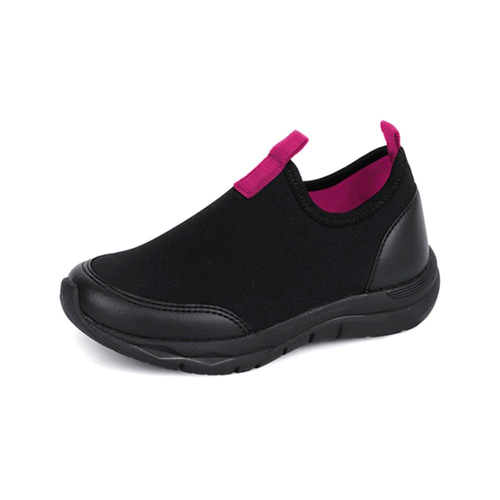 TENIS WORLDCOLORS KIDS INFANTIL Preto/Rosa 2