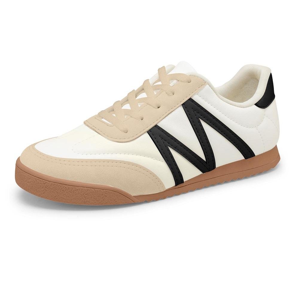 TENIS MISSISSIPI JOGGING REF MC922 FEMININO Bege 4