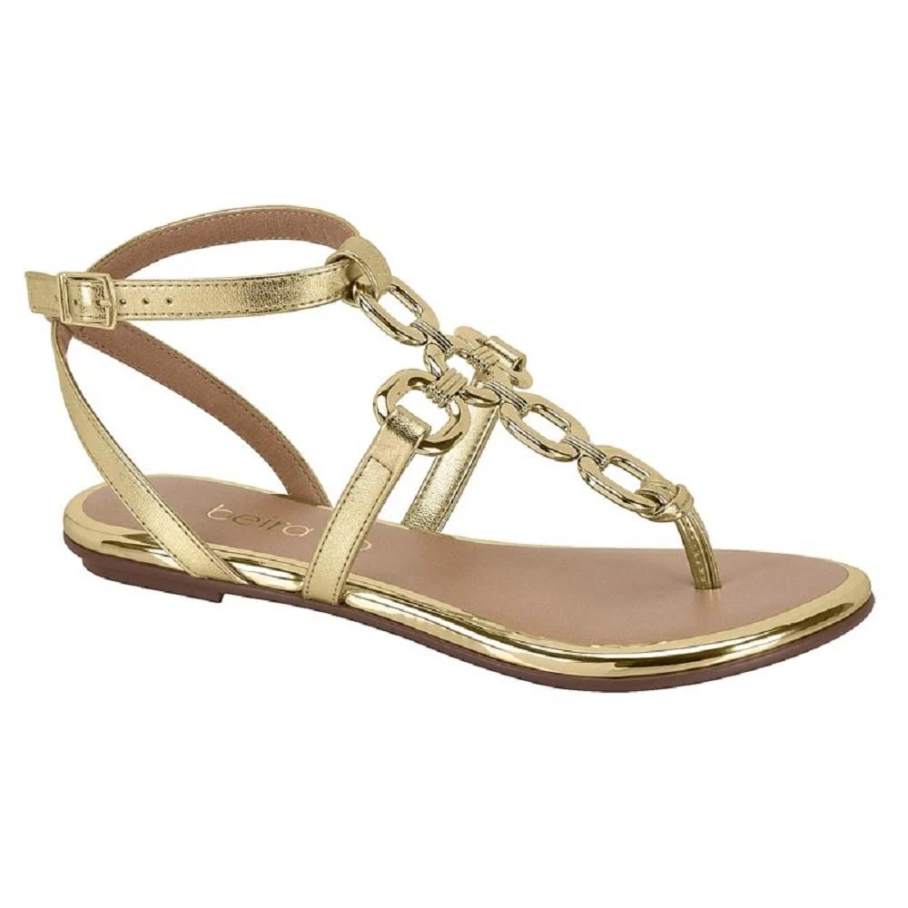 RASTEIRINHA BEIRA RIO METALIZADO REF 8367.668.14710 FEMININO Dourado 3