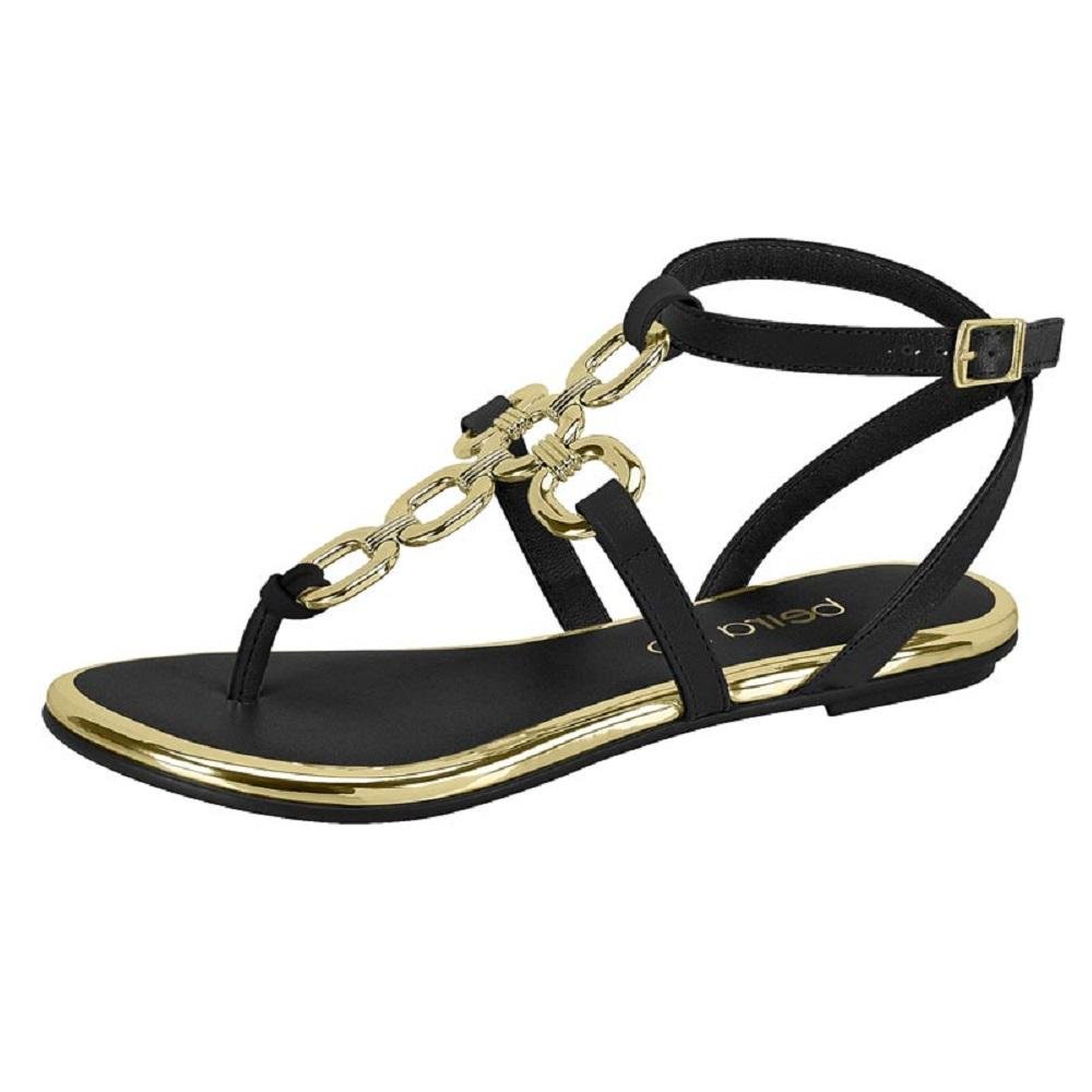 RASTEIRINHA BEIRA RIO REF 8367.668.9569 FEMININO Preto 2