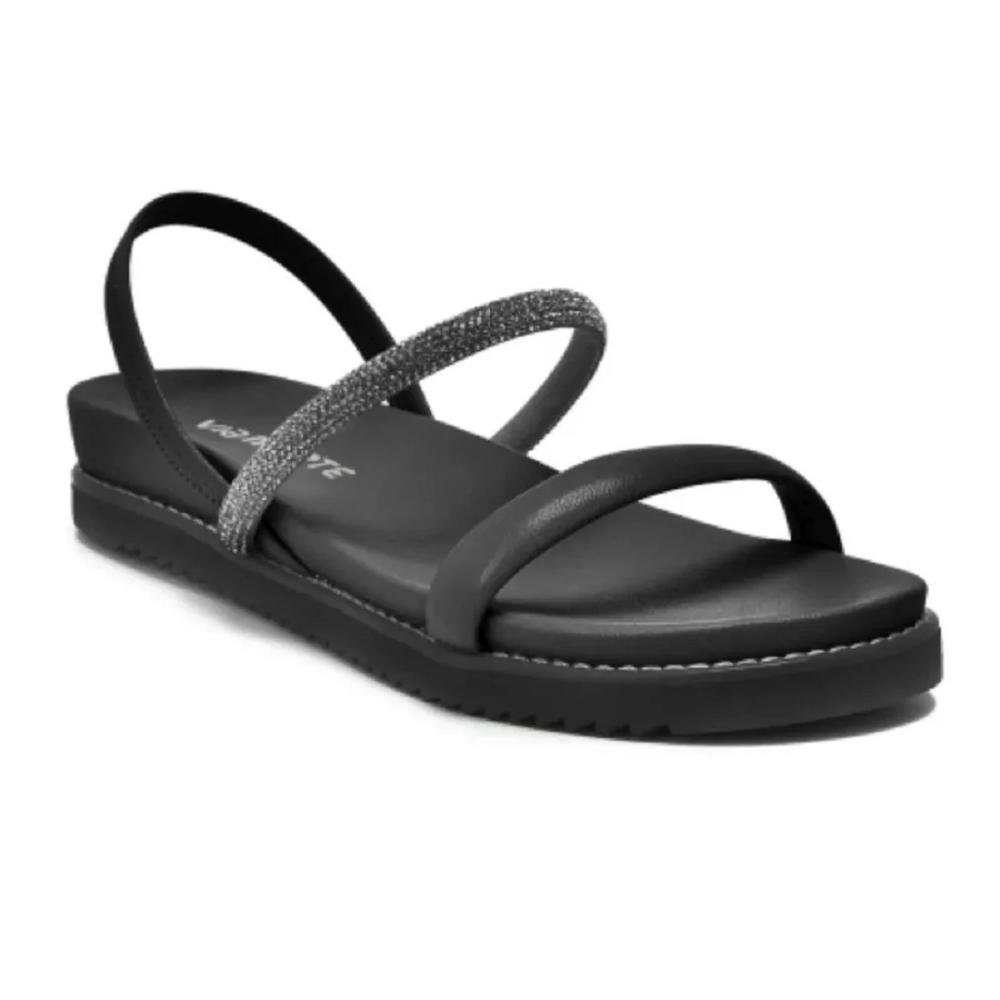 SANDALIA VIA MARTE PAPETE REF 117-006-01 FEMININO Preto 3