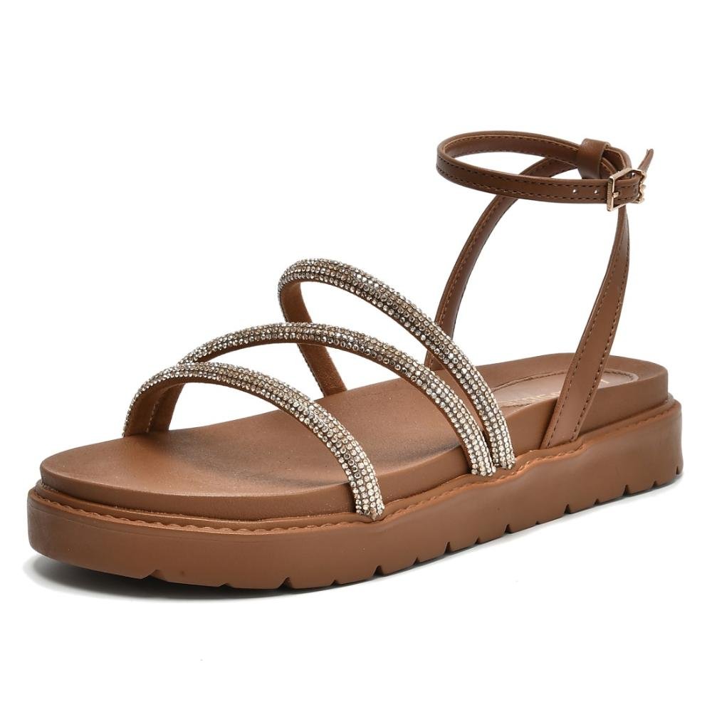 SANDALIA VIA MARTE PAPETE REF 176-006 FEMININO 2