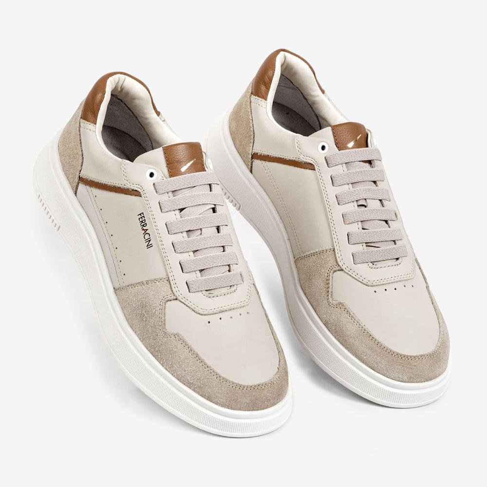SAPATENIS FERRACINI GOLD REF 9316-678 MASCULINO Cinza Claro 2