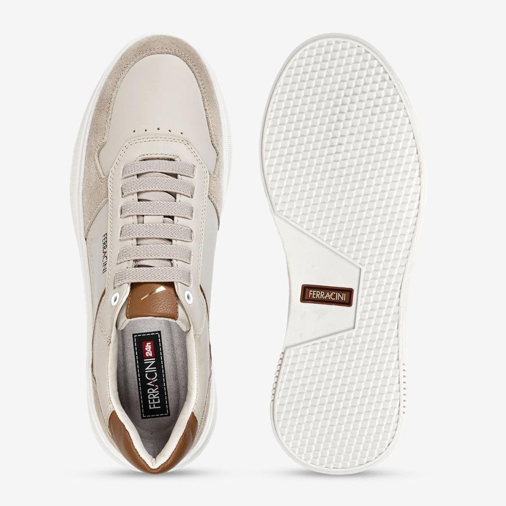 SAPATENIS FERRACINI GOLD REF 9316-678 MASCULINO Cinza Claro 3