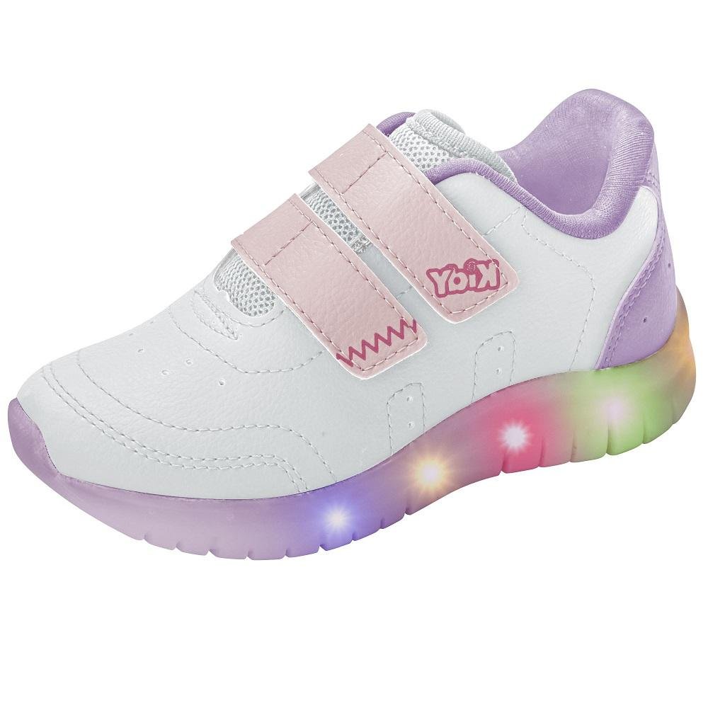 TENIS KIDY LIGHT FUN MENINA Roxo/Rosa 4