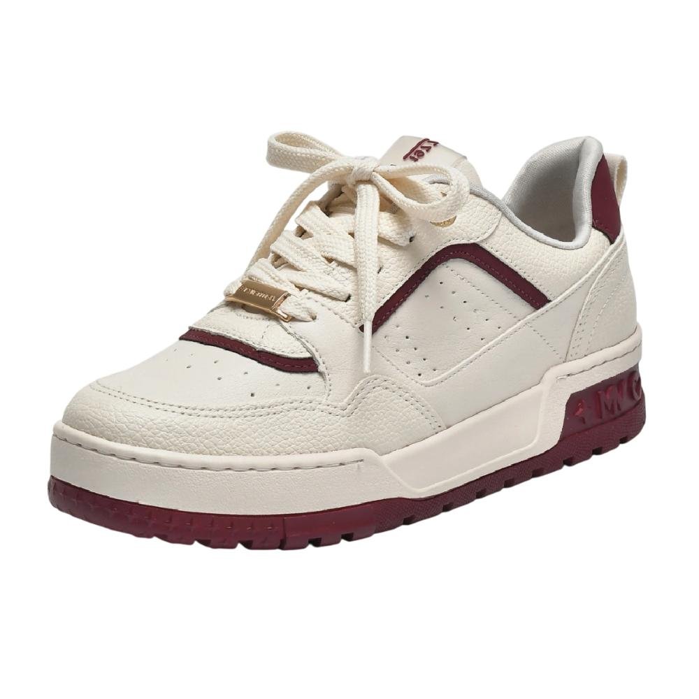TENIS VIA MARTE CASUAL REF 208-004 FEMININIO Branco/Vermelho 2