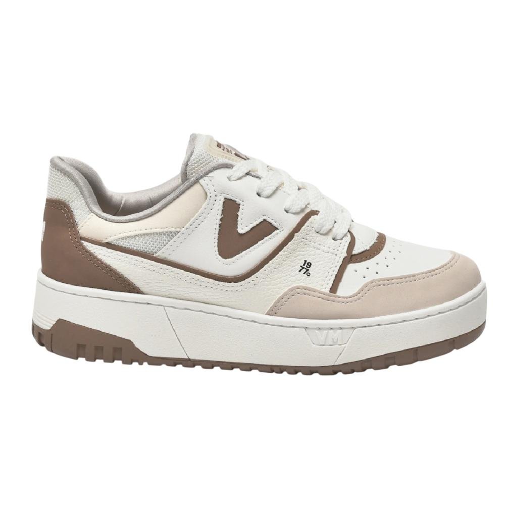 TENIS VIA MARTE CASUAL REF 042-023-19 FEMININO Bege/Branco 3