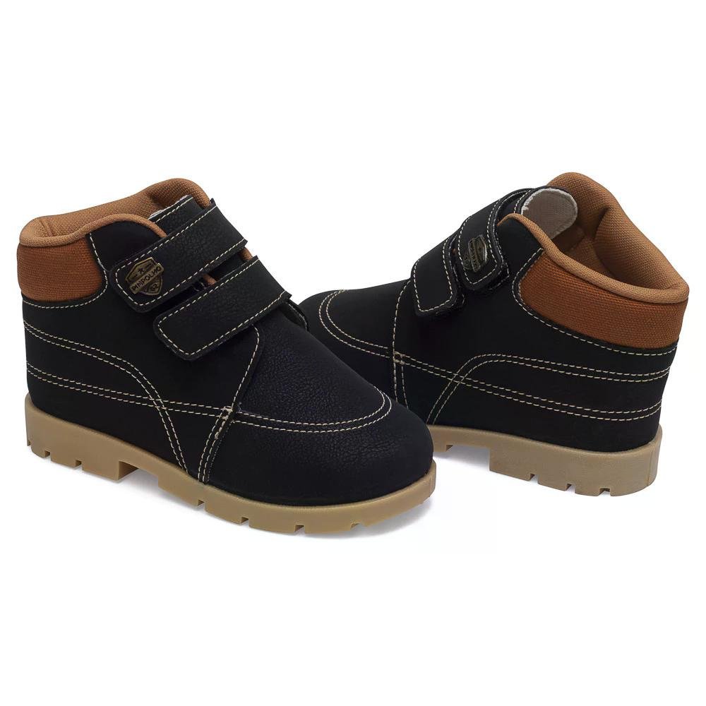 BOTA PIMPOLHO CASUAL FASE 2 REF 0120009C MENINO Preto 3
