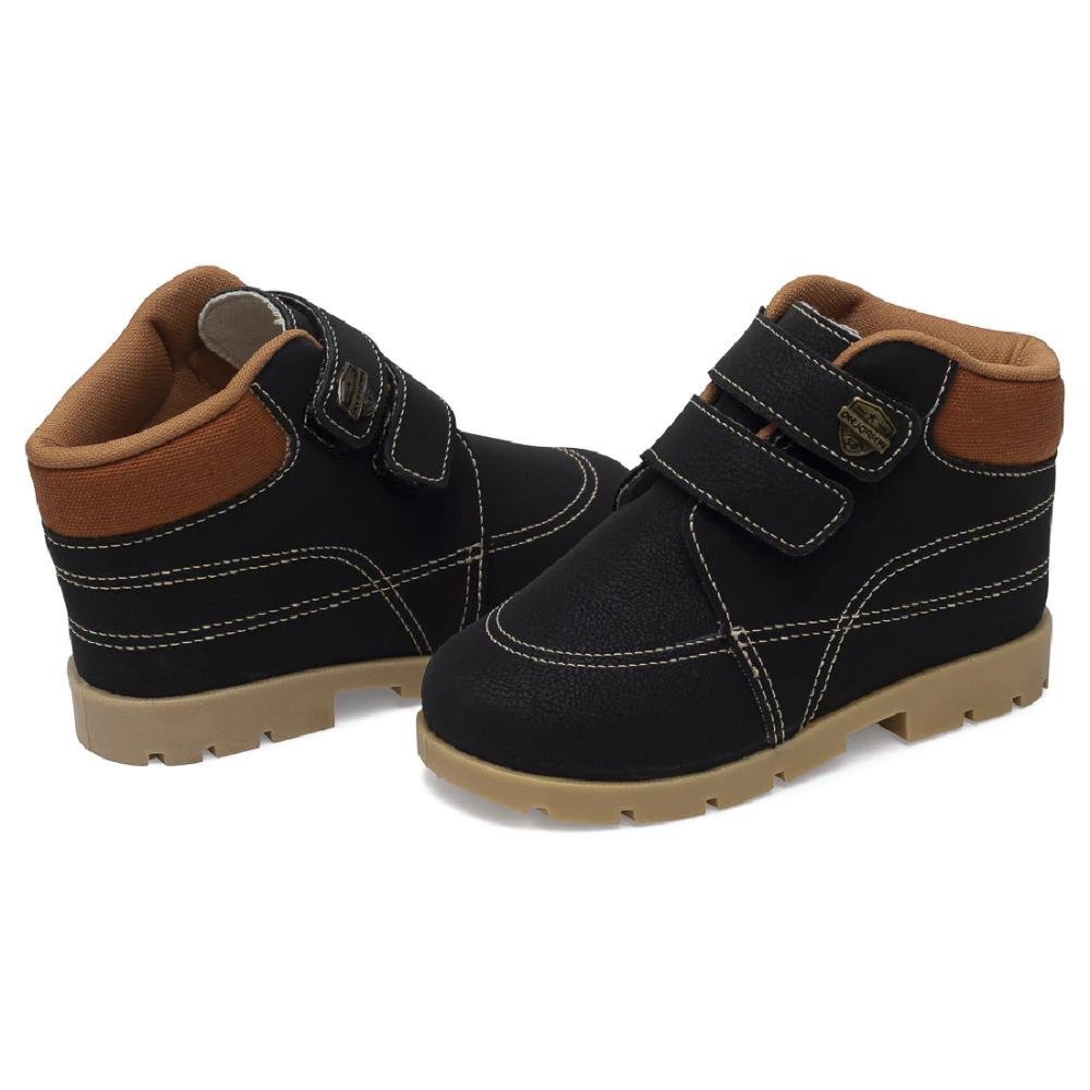 BOTA PIMPOLHO CASUAL FASE 2 REF 0120009C MENINO Preto 4