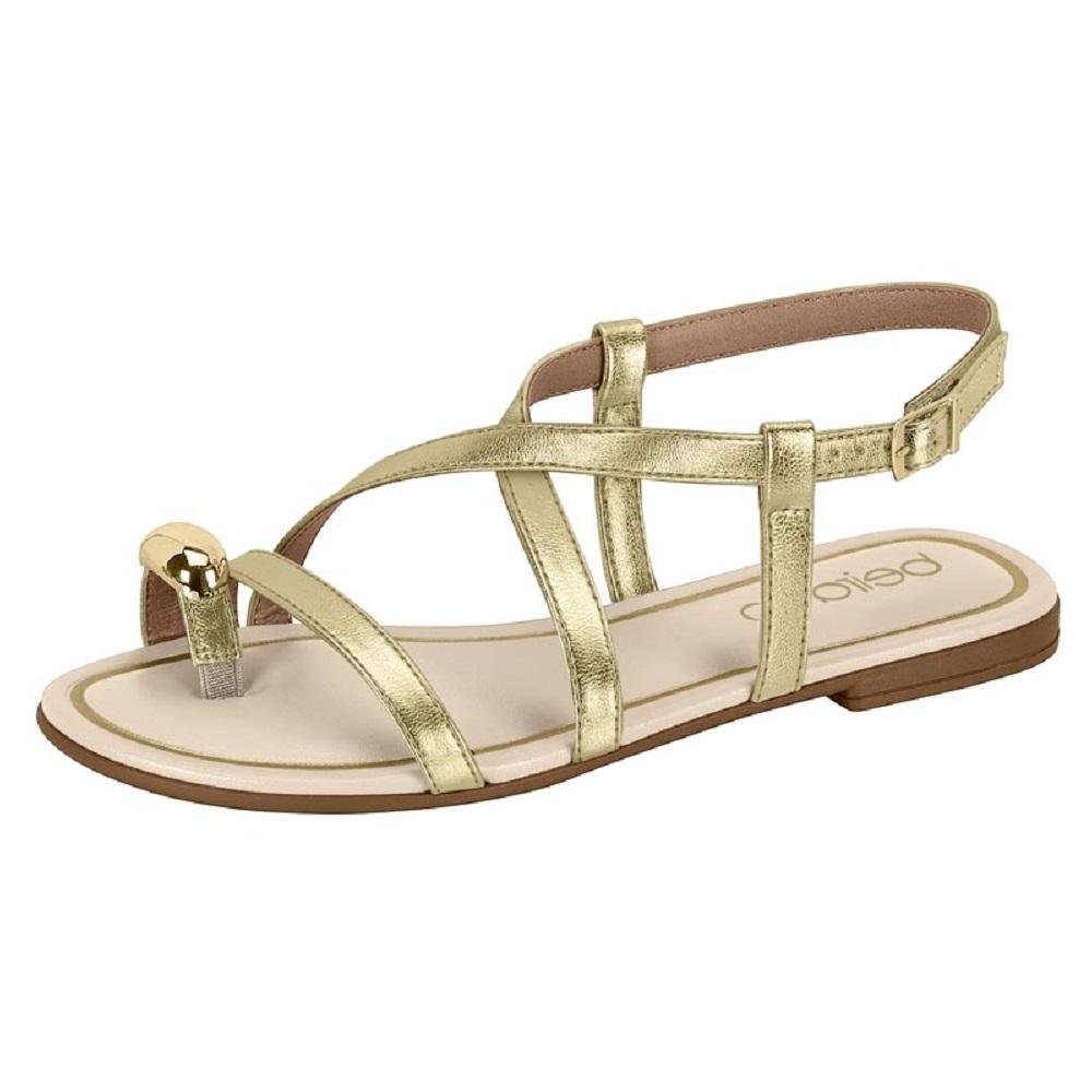 SANDALIA BEIRA RIO REF 8552.102.14710 FEMININO Dourado 2