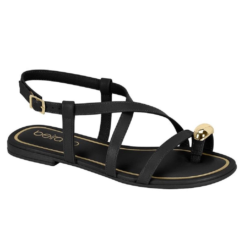 SANDALIA BEIRA RIO REF 8552.102.9569 FEMININO Preto 3