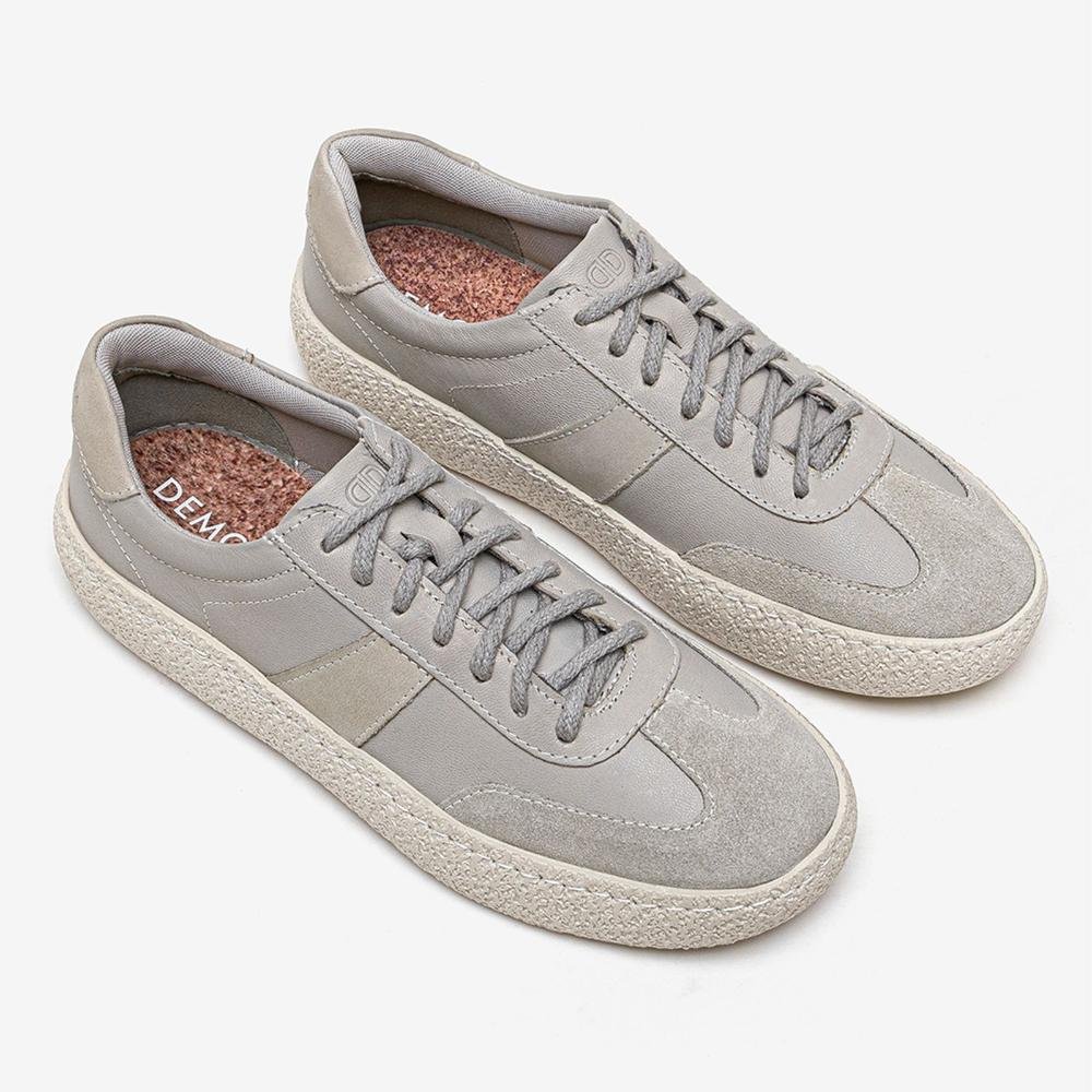 SAPATENIS DEMOCRATA BORA REF 617101 FEMININO Cinza 2